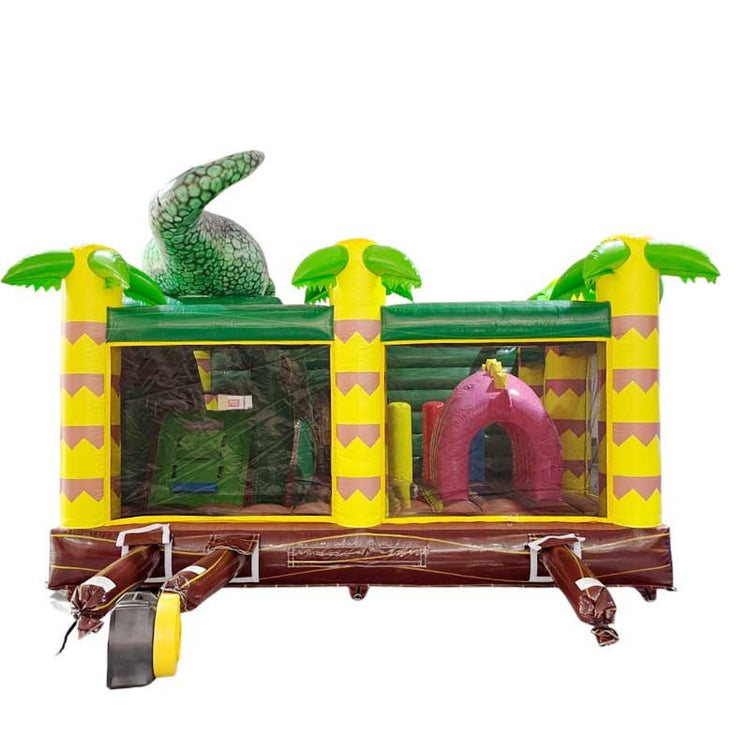Structure gonflable dino