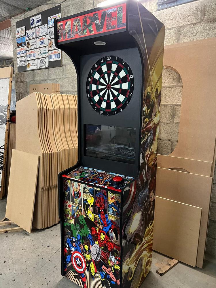 Borne d’arcade fléchettes avec écran score (location à la journée ) possibilité à la vente