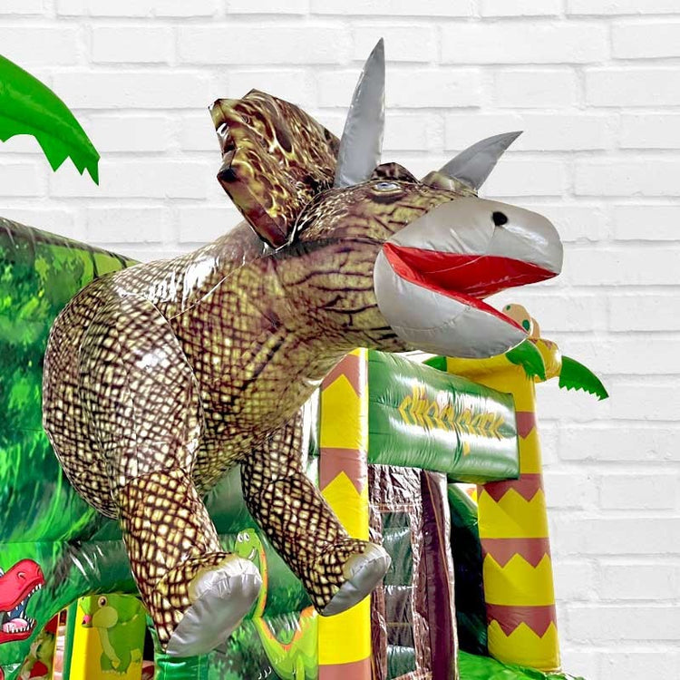 Structure gonflable dino