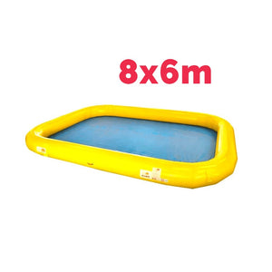 Piscine gonflable 8x6 mètres